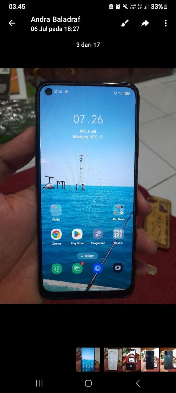 KHUSUS PEMENANG LELANG DI PESBUK. HP OPPO A54 (RAM 4GB/64GB). DEDY MULYONO