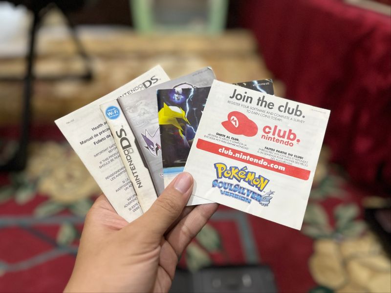 Nintendo DS Pokemon Soulsilver Version USA