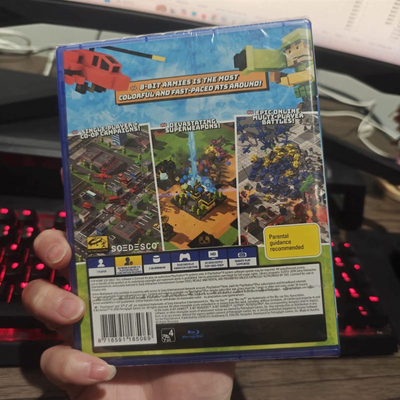 [HYBRID AUCTION] NEW SEALED PS4 Game 8Bit Armies