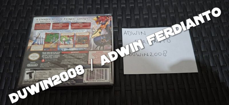 Nintendo DS - Spectral Force Genesis