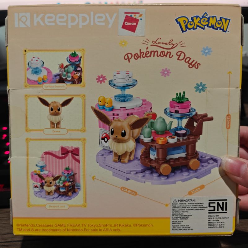 Keeppley Toys Pokemon Official Licensed Baking Time