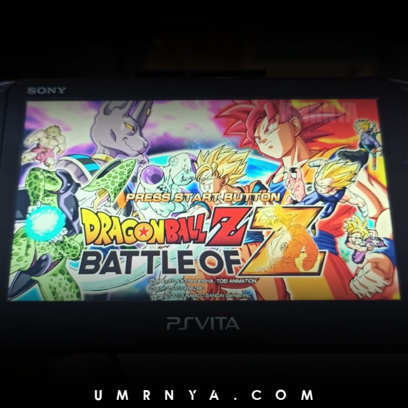 Kaset Game PS Vita Dragon Ball Z Battle of Z Asian English PsVita Games Cartridge