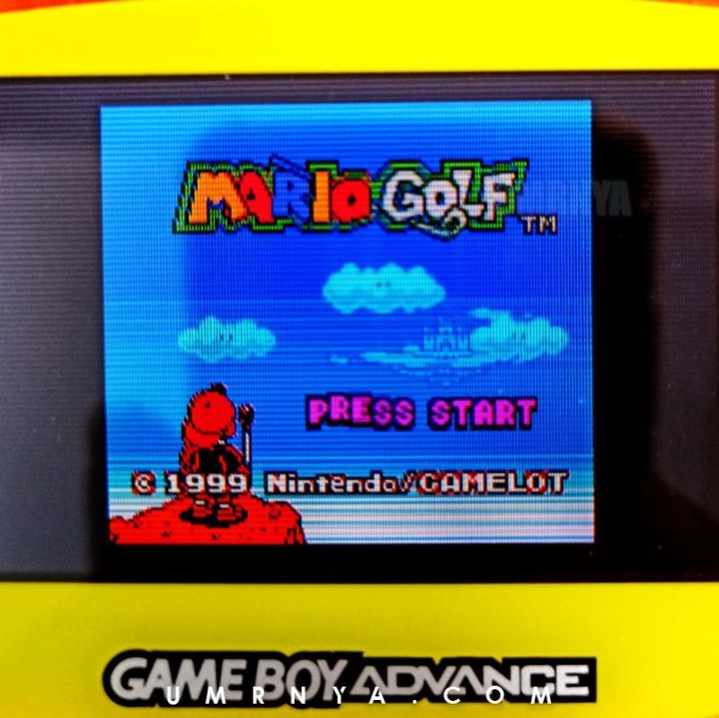 Kaset Original Mario Golf Nintendo Gameboy GBC GBA SP USA Switch RARE