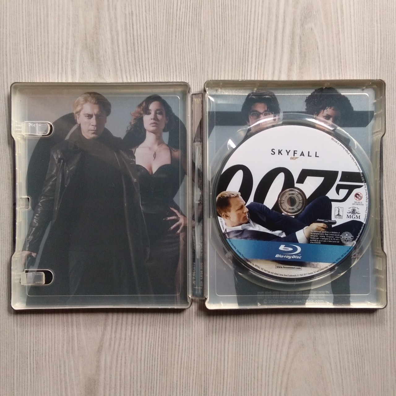 Bluray Steelbook Movie Original SKYFALL (2012)