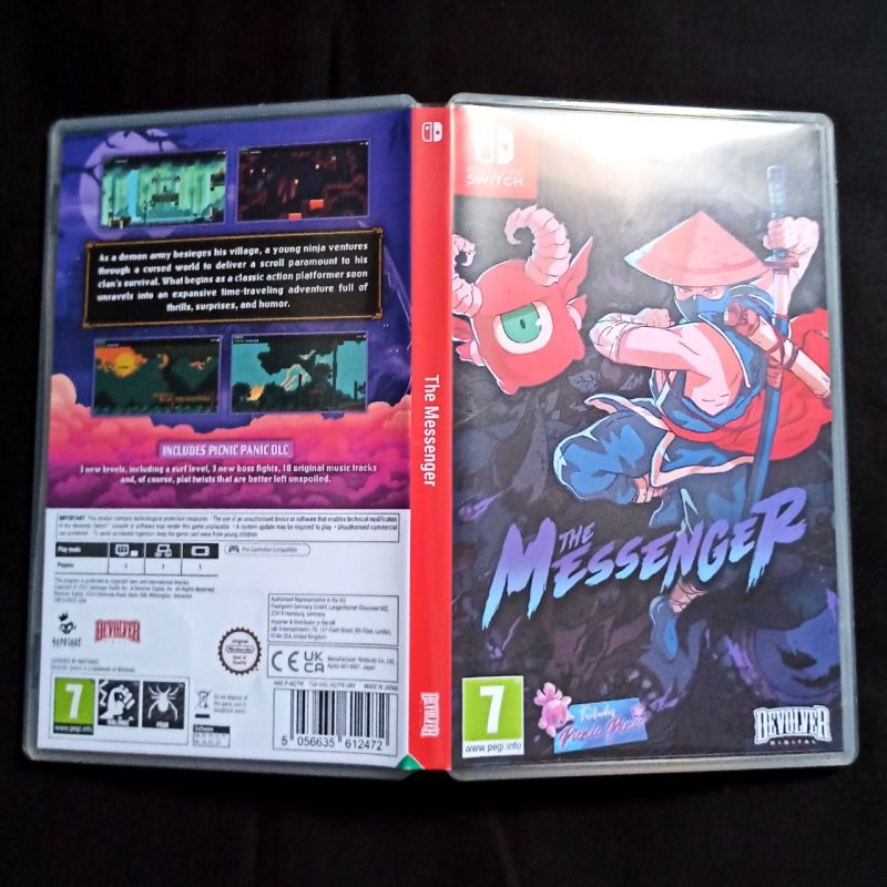 Kaset The Messenger, Nintendo Switch Game