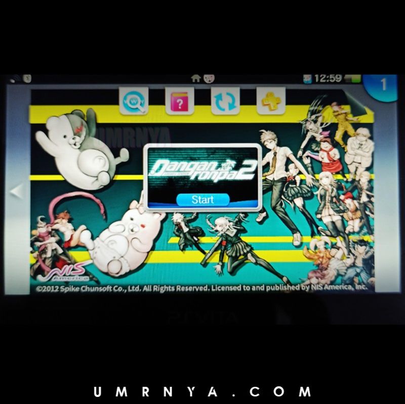 Kaset PS Vita Danganronpa 2 Dangan ronpa Goodbye Despair PsVita Games Playstation Cartridge