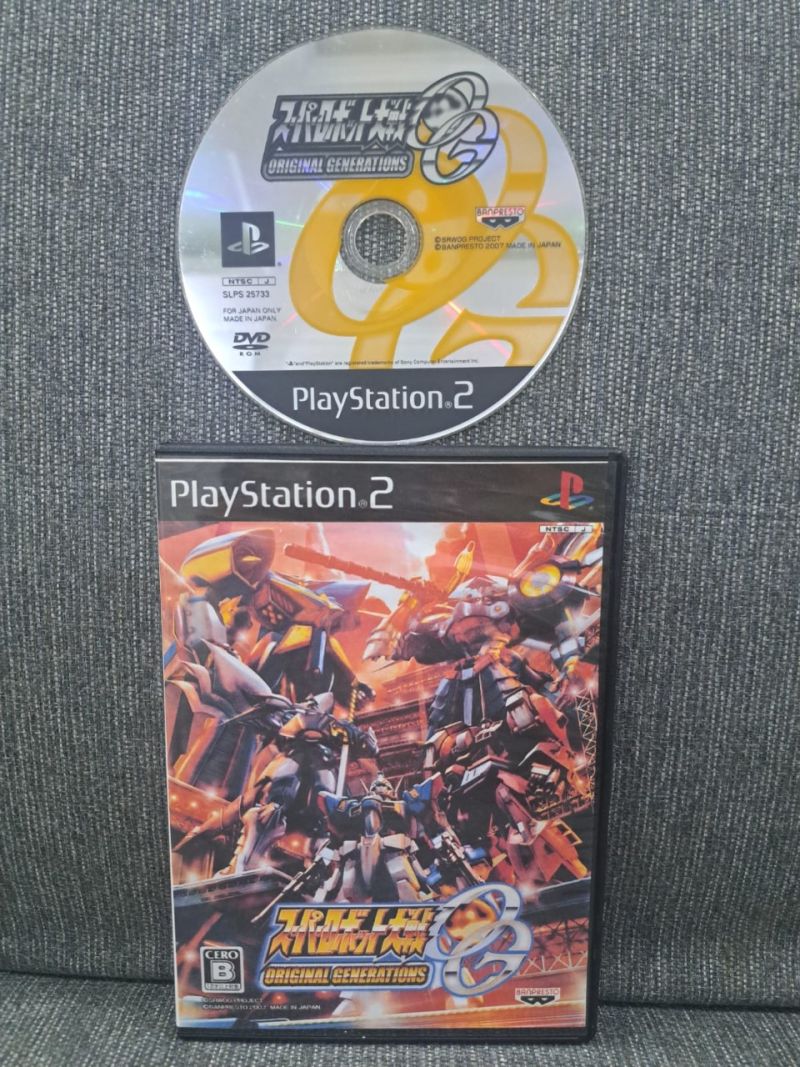 WIN GAP 572 DVD Games PS2 Super Robot Wars Z & OG