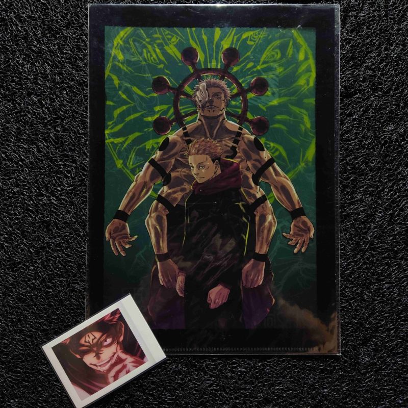 sukuna jujutsu kaisen shibuya exhibition clear file A4