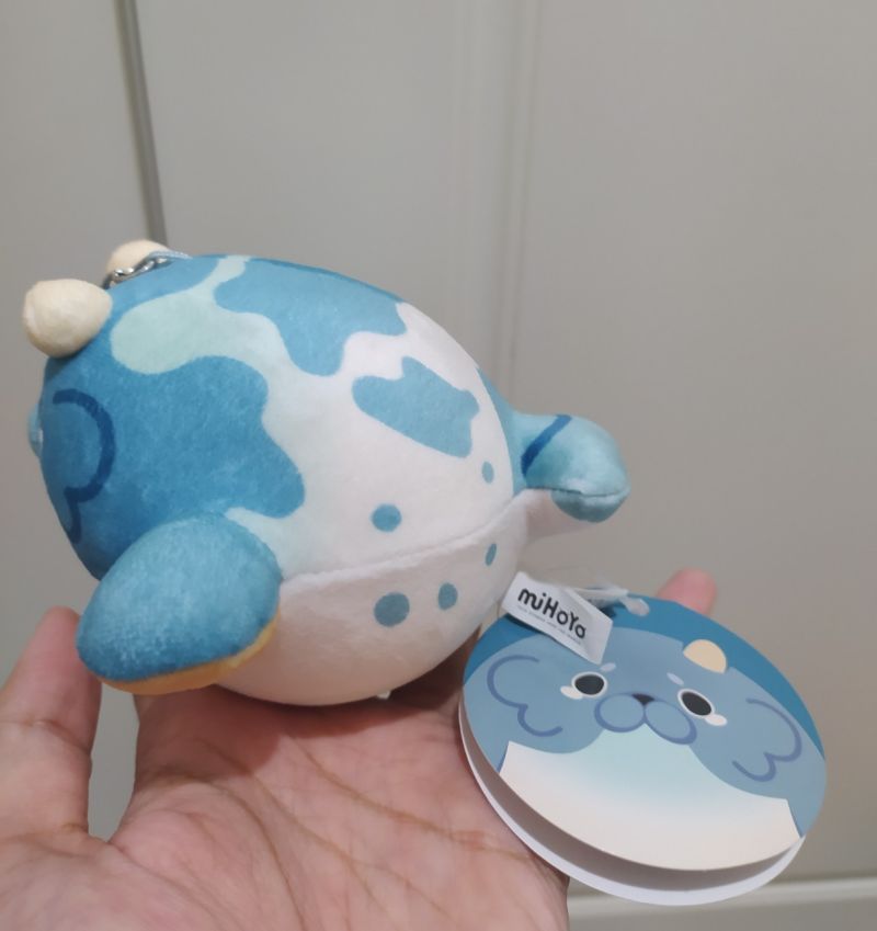 Genshin Impact Blubberbeast Plushie keychain Original Mihoyo