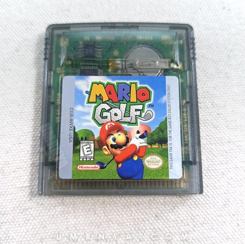 Kaset Original Mario Golf Nintendo Gameboy GBC GBA SP USA Switch RARE