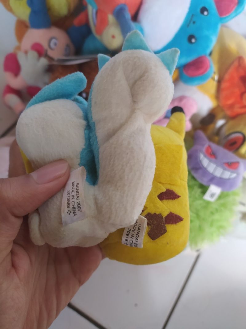 Pokemon Bandai Pikachu & Pachirisu