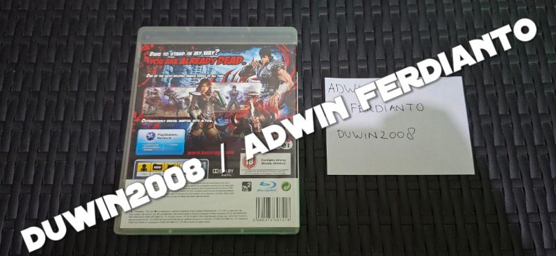 PS3 Playstation 3 - Fist Of The North Star Ken's Rage
