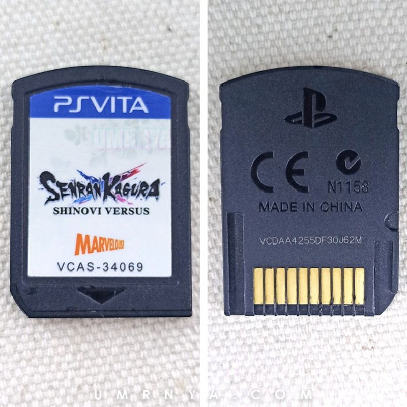 Kaset Original PSVita CD Senran Kagura Shinovi Versus PS Vita game