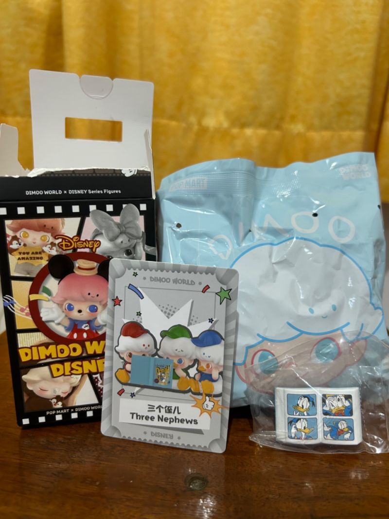 Popmart Dimoo World Disney Figurek
