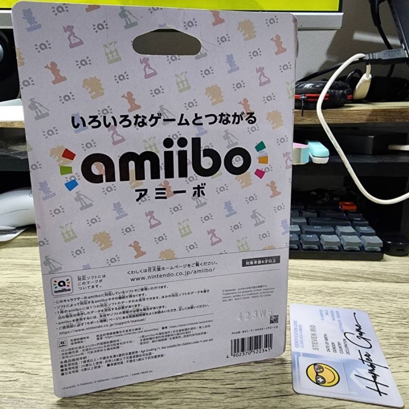 Pikachu Pokemon Amiibo Nintendo Original BNIB