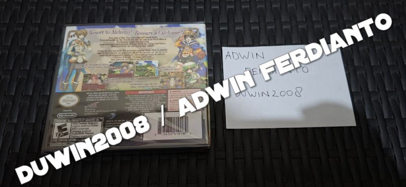 Nintendo DS - Atelier Annie Alchemists Of Sera Island