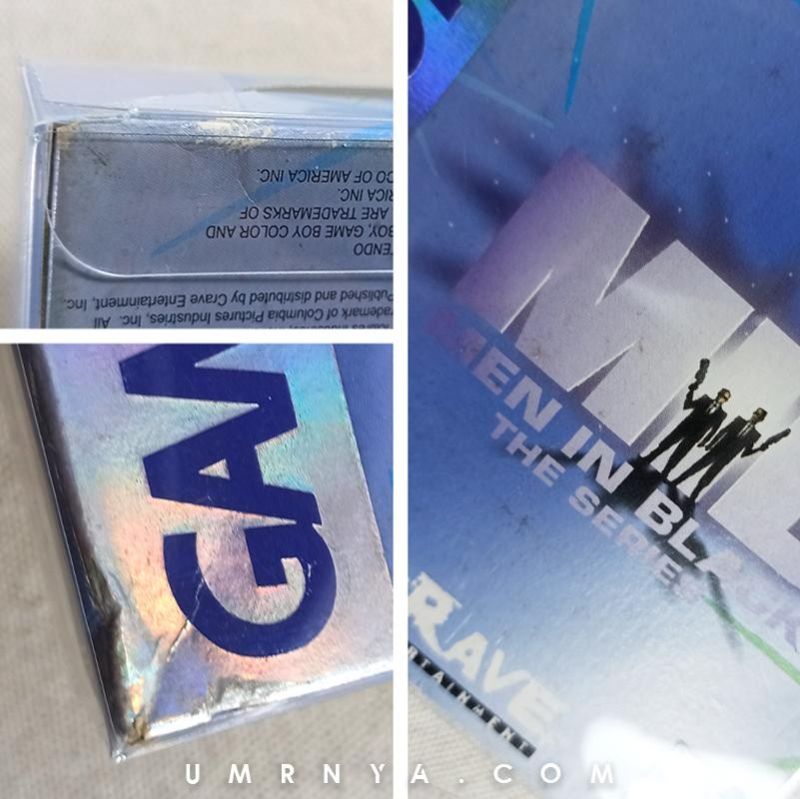 Kaset Original Men In Black MIB The Series CIB Nintendo Gameboy GBC GBA Cartridge Game
