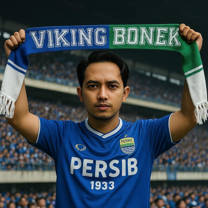 Syal Rajut Viking Bonek
