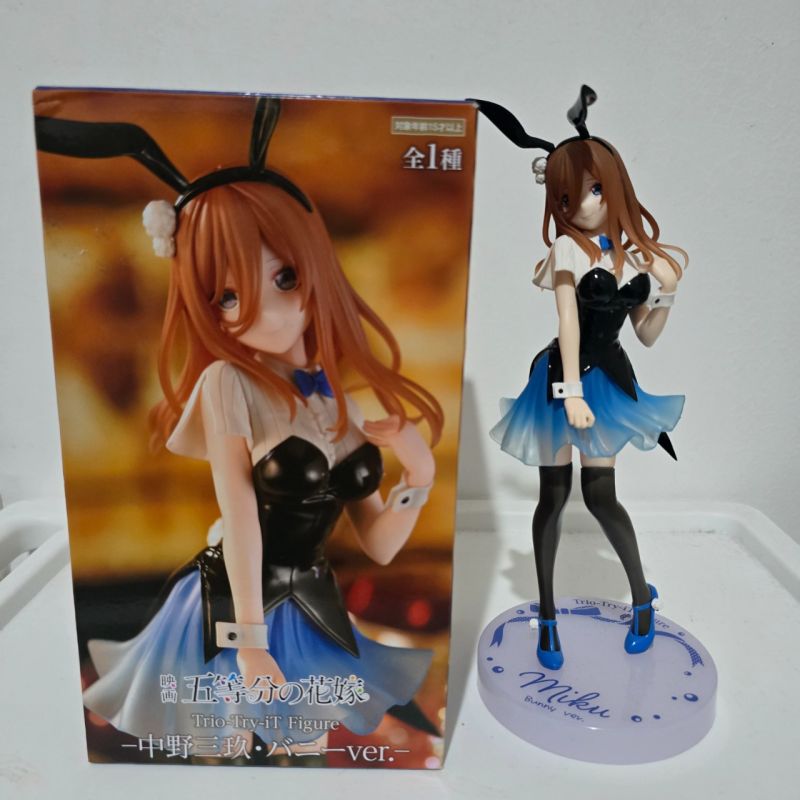 Trio Try It Figure Miku Nakano Bunny Version
