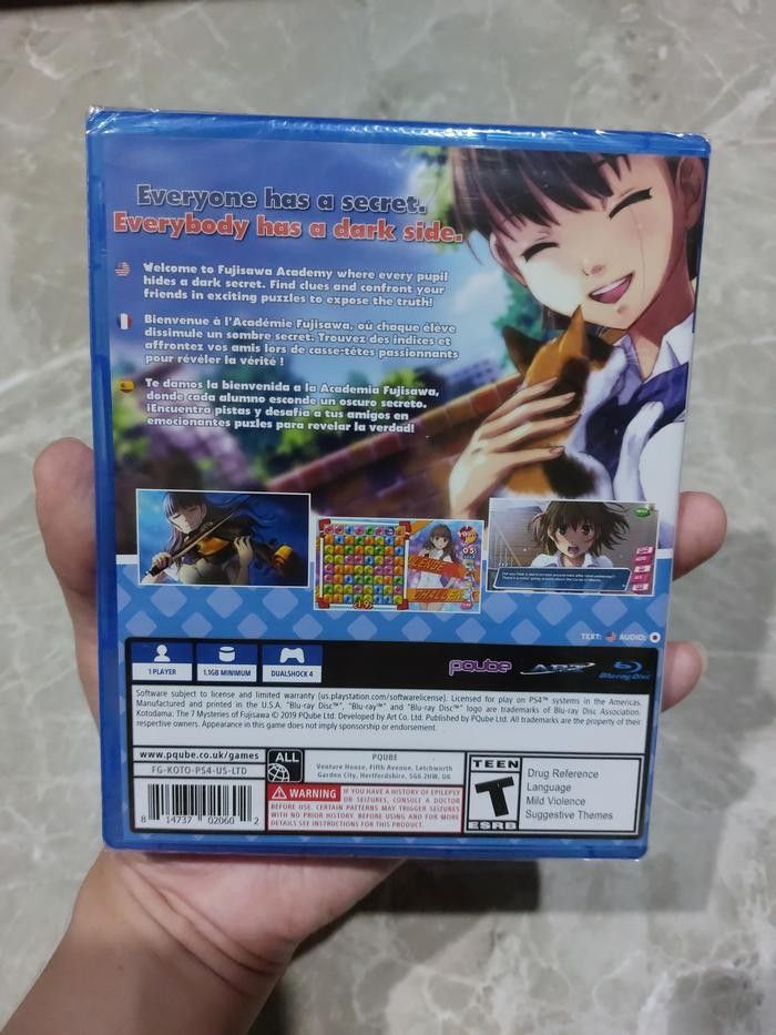 Kotodama The 7 Mysteries of Fujisawa REG 1 / PURE US / ALL