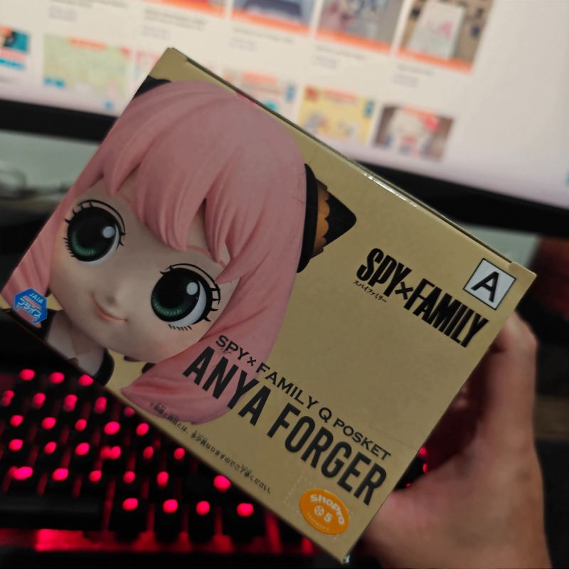 Qposket Figure Spy Family Anya