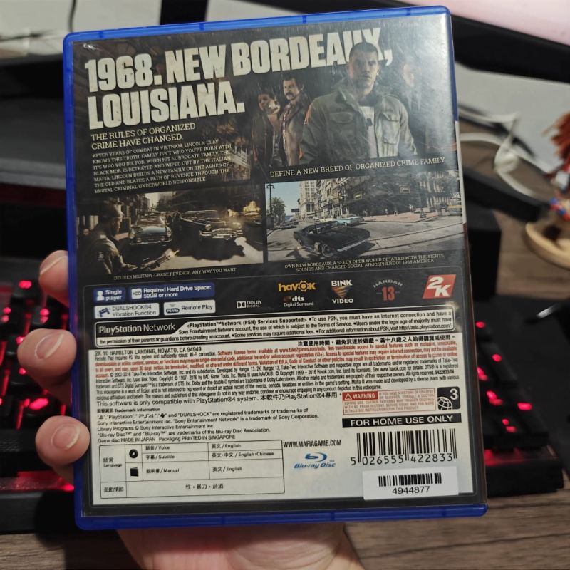[HYBRID AUCTION] PS4 Game Mafia 3