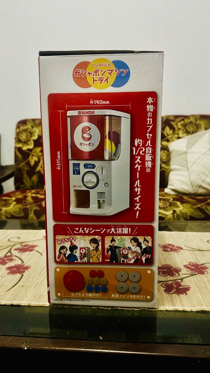 Mesin gachapon Original Bandai Namco