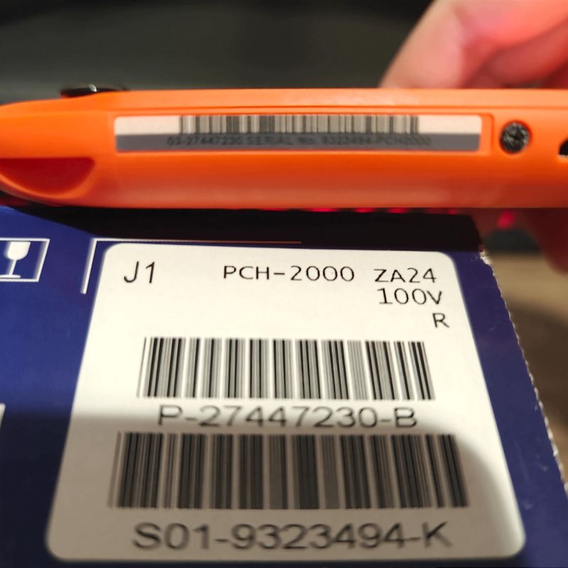HYBRID AUCTION PSVita Slim Neon Orange