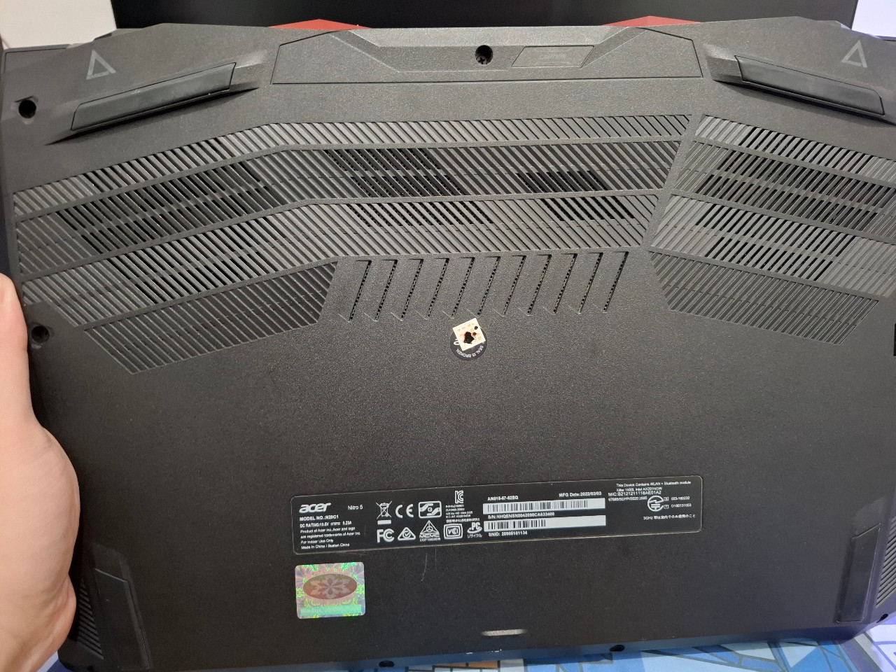 Acer Nitro 5 515-57 i5 gen 11 RTX 3050