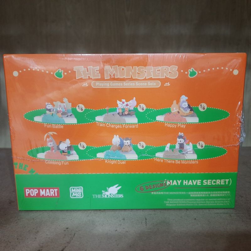 THE MONSTERS PLAYING GAMES SERIES SCENE SETS