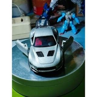 diecast Maserati silver 12