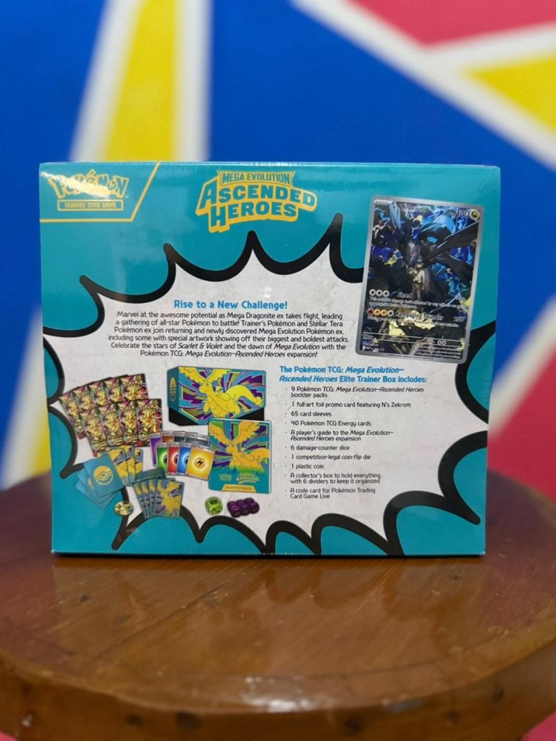 Pokémon TCG: Mega Evolution-Ascended Heroes Elite Trainer Box
