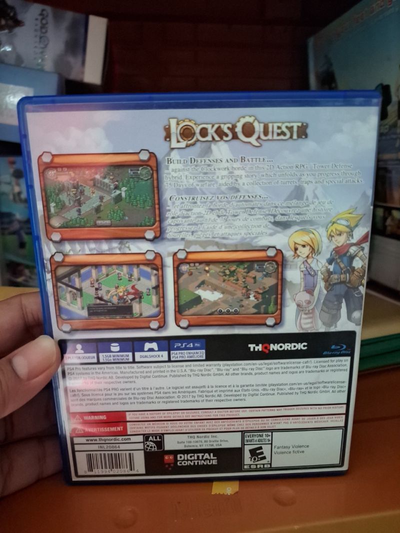 LOCK'S QUEST USA PS4