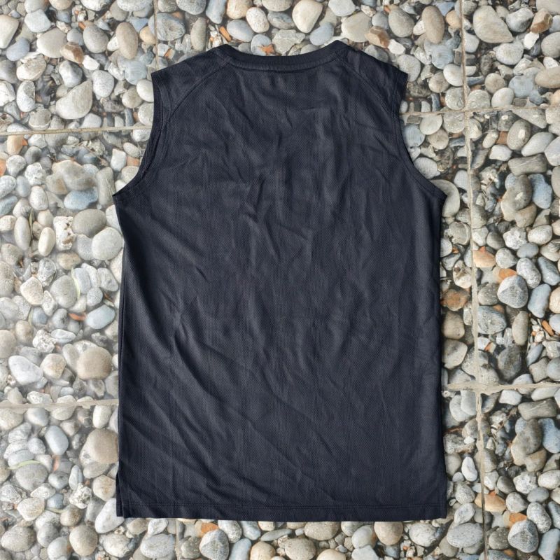 Sport Tank Top SaGear Black Mesh Breathable Training Jersey