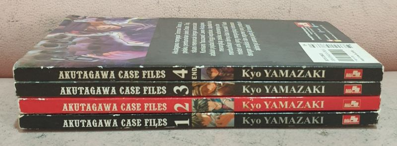 Komik Akutagawa Case Files 1-4 Tamat. Antok Azis