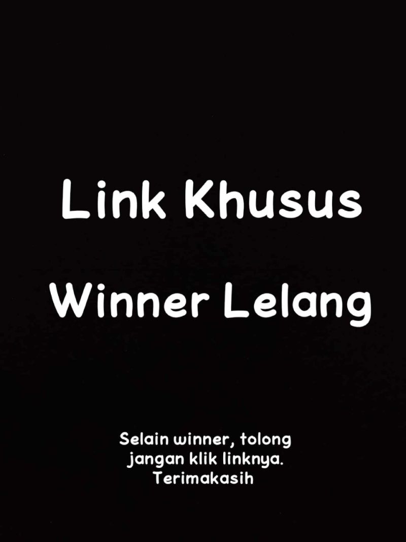 LINK KHUSUS WINNER LELANG GAMEROUSITY