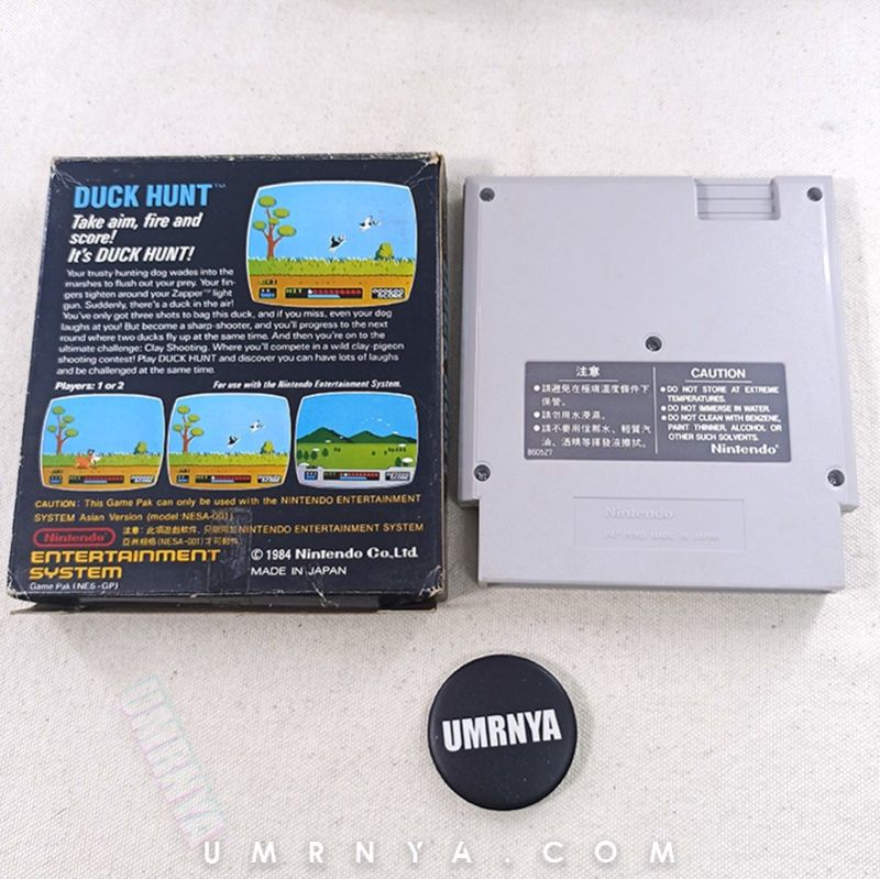 Kaset Game Duck Hunt Cartridge NES Nintendo Entertainment System Games Famicom Mario