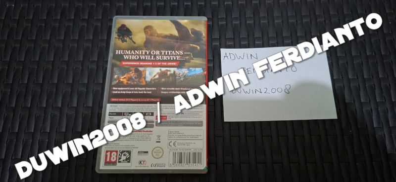 Nintendo Switch - Attack On Titan 2 Final Battle