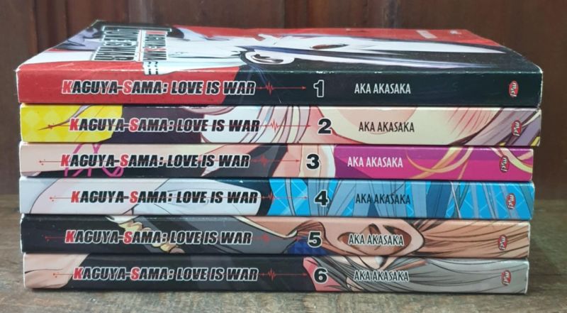 Komik Kaguya Sama : Love Is War 1-6. Ronnan Laksana