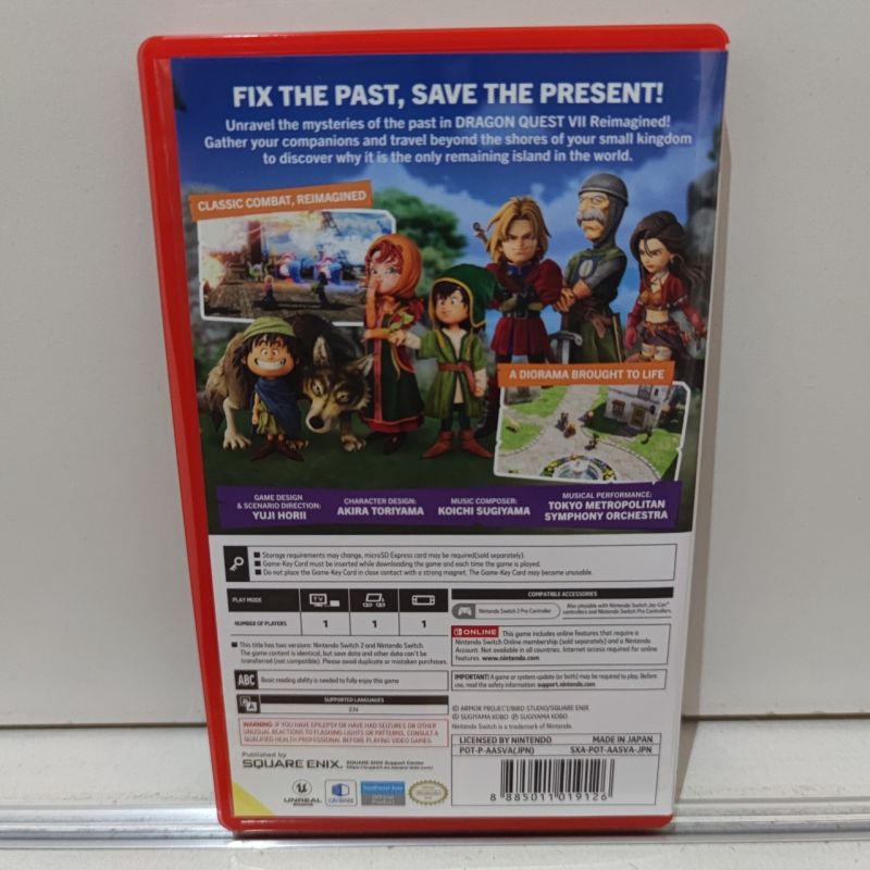Dragon quest vii reimagined nintendo switch 2