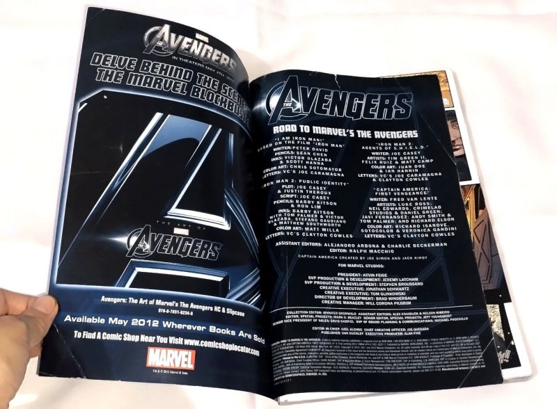 Komik Avengers : Road To Marvel's The Avengers - Marvel Comic, TPB Softcover