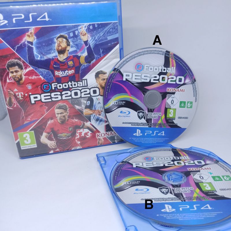 2 pcs BD PS4 PS5 EFootball PES 2020 Cocok untuk Rental