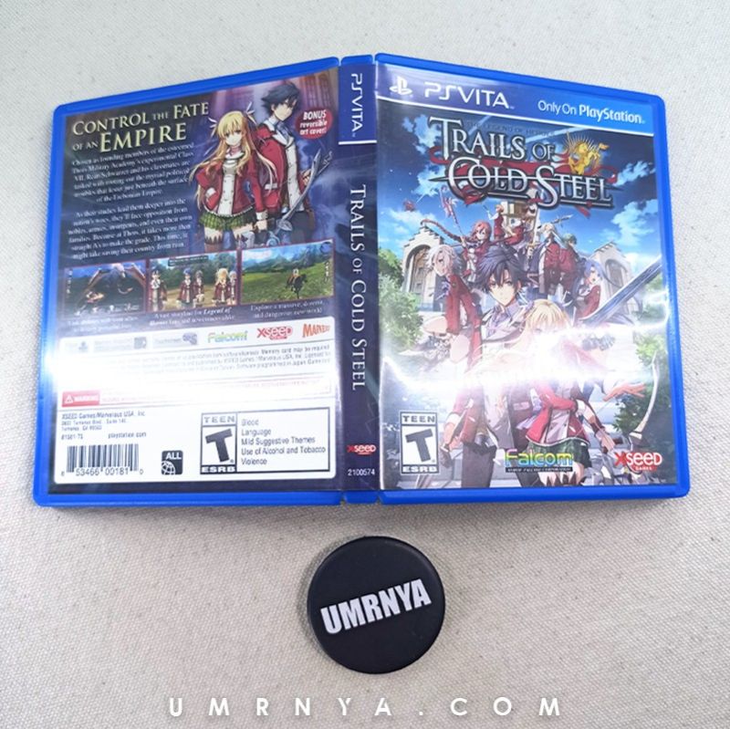 Kaset PSVita Trails Trail of Cold Steel I 1 Original PS Vita CD Playstation