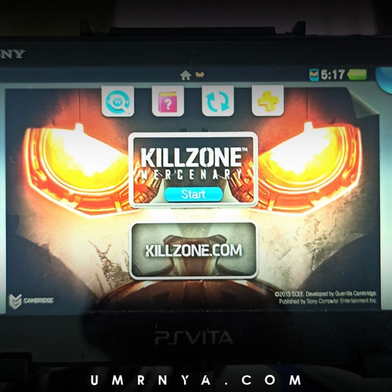Kaset Game PSVita Killzone Kill zone Mercenary PS Vita Cartridge Games Playstation