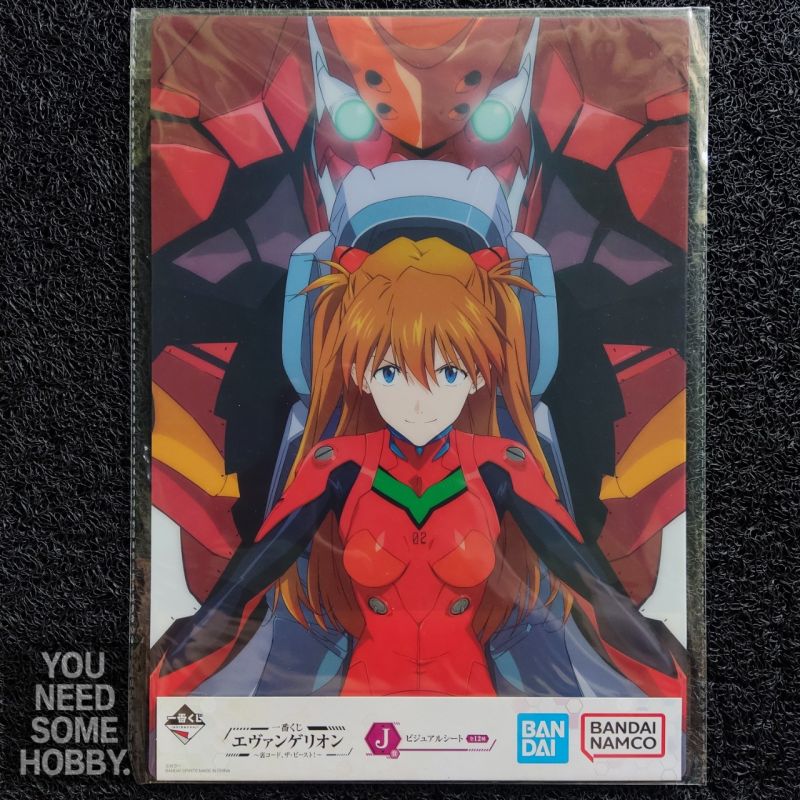 Evangelion clear poster ichiban kuji set