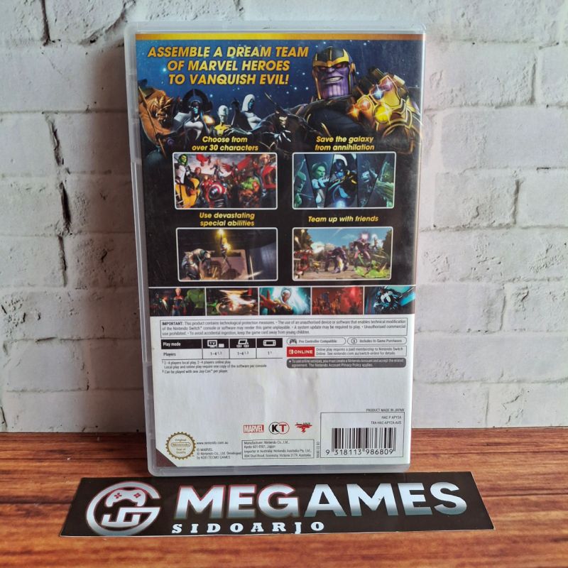 Marvel Ultimate Alliance The Black Order Nintendo Switch - Second/Bekas
