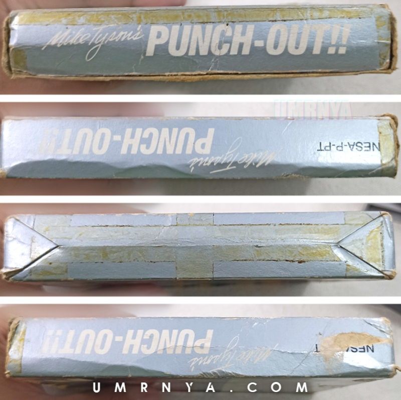 Kaset Game Mike Tyson's Punch-Out Cartridge NES Nintendo Entertainment System Famicom Punch Out
