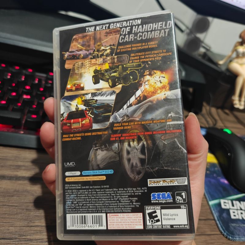 PSP Game Full Auto 2 Battlelines