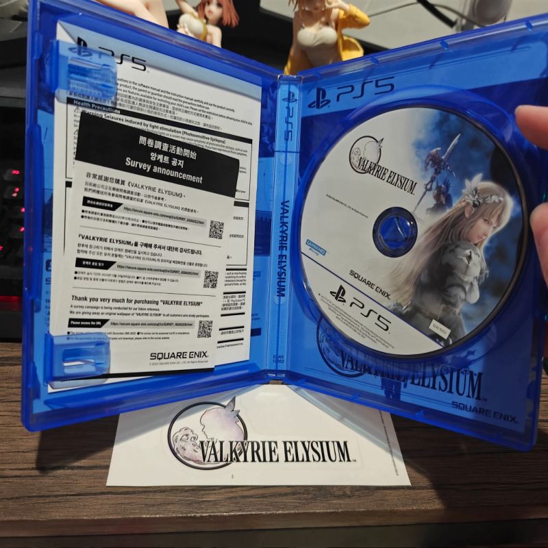 PS5 Game Valkyrie Elysium with sticker