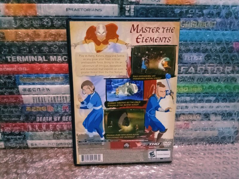 Game PS2 Original Avatar The Last Air Bender US